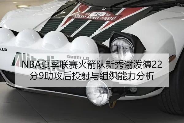NBA夏季联赛火箭队新秀谢泼德22分9助攻后投射与组织能力分析